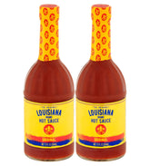 Louisiana original hot sauce front bottle showing classic packaging and reliable flavor