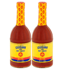 Louisiana original hot sauce front bottle showing classic packaging and reliable flavor