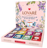 LOVARE front box view showing colorful gift-ready packaging and easy gifting