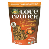 Love Crunch front packaging showing six pouches and product branding for pantry appeal
