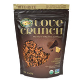 Love Crunch front packaging showing pouch and branding and clear product view