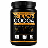 LOVIVA front packaging showing 200g high flavanol cocoa and bold branding for quick ID
