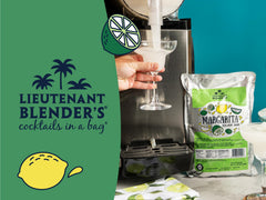Lt. Blender bag close-up texture highlighting natural powdered concentrate