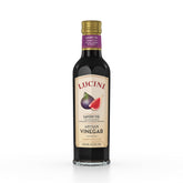 Lucini bottle front view showing fig balsamico for gourmet finishing