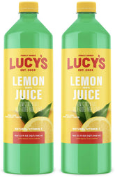 Lucy's 32oz front packaging showing brand and clear bottle for easy identification and convenience