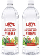 Lucy’s front packaging showing two 32 oz bottles and value