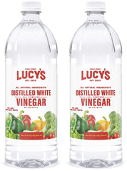 Lucy’s front packaging showing two 32 oz bottles and value
