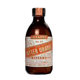 Luxardo bitter orange front label showing brand and 200 ml size for clarity