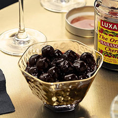 luxardo close-up of cherry texture highlighting natural fruit firmness and flavor