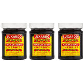 luxardo front jar pack showing three 400g jars and elegant presentation benefit