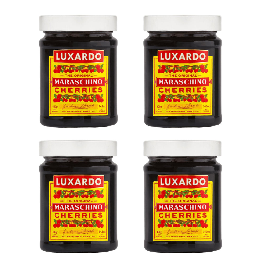 luxardo front packaging jar showing full label and elegant glass container benefit authentic look