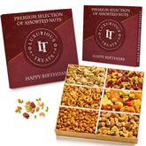 Luxurious Treats front packaging gift-ready for birthdays and convenience