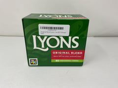 Lyons tea pouring into cup illustrating quick brewing and bright color