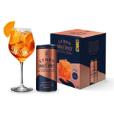 Lyre's front packaging of Amalfi Spritz showing can design and freshness
