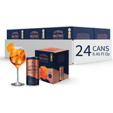Lyre's front packaging showing 24‑pack and ready‑to‑drink convenience