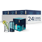 Lyre's front packaging of 24-pack showing convenient supply and shelf-ready design