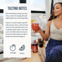 Lyre's bottle beside non‑alcoholic gin alternative for mocktail use