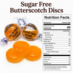 LYZA'S SWEETS & TREATS close-up of disc texture highlighting smooth glossy finish