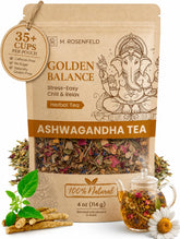 M. ROSENFELD front pouch showing Golden Balance tea for easy selection