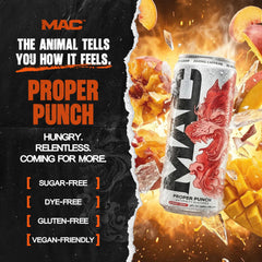 MAC Energy can beside a person after workout to show portable pre/post training boost