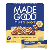 MadeGood front packaging showing 30-pack and blueberry benefit