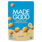 MadeGood front packaging sea salt showing organic label and bag design