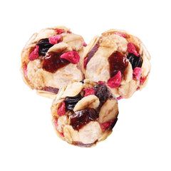 MadeGood visible dried berry pieces detail highlighting natural fruit flavor and color