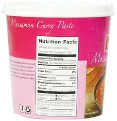 Mae Ploy 35 oz tub beside spoon and bowl to show scale and family-size convenience