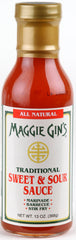 MAGGIE GIN'S bottle front label showing brand and product benefit