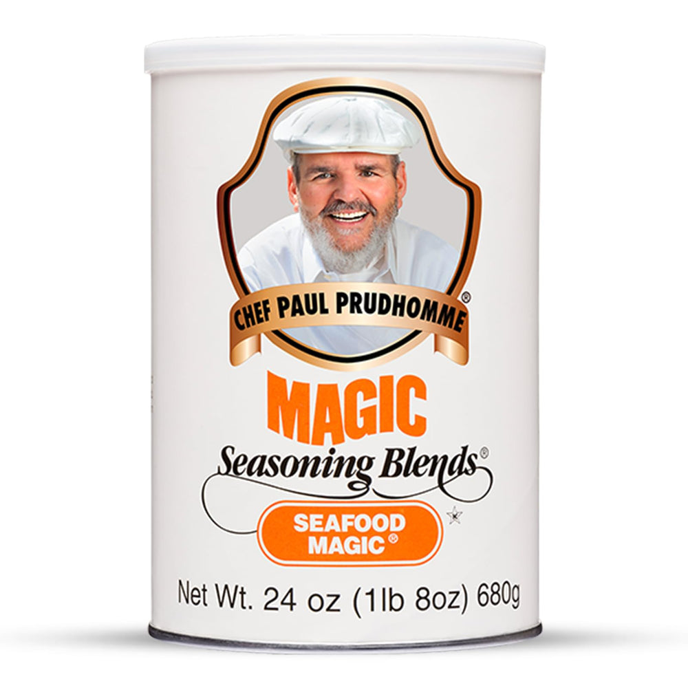 Magic Seasoning Blends Chef Paul front jar showing label and 24 oz size benefit for bulk use
