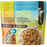 Magic Spoon front packaging Honey Almond showing clean ingredients and convenience