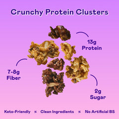 Magic Spoon Mixed Berry close‑up clusters highlighting crunchy texture and fruit notes