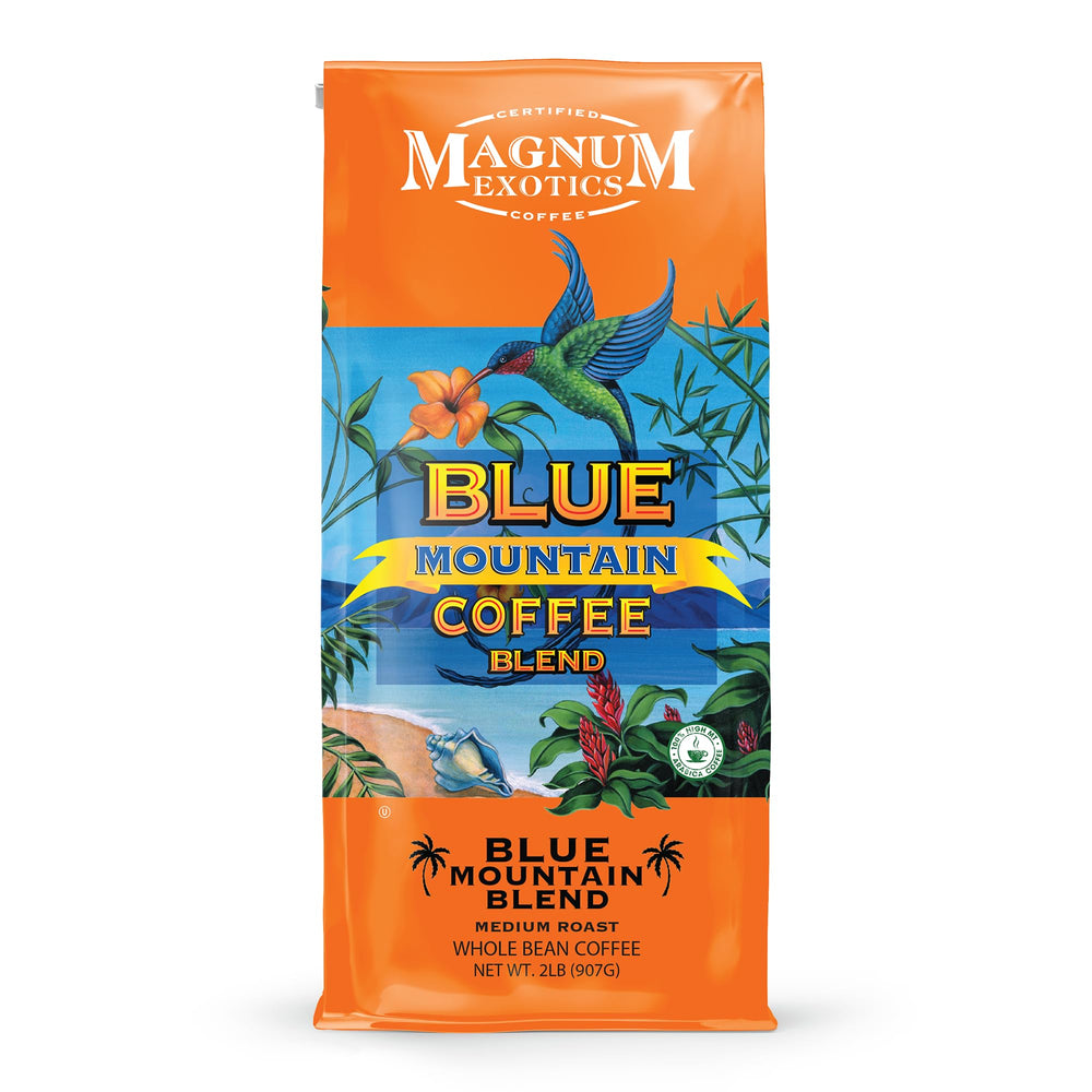Magnum Exotics front packaging showing 2 lb bag and blend
