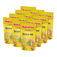 RiceSelect Mahatma front packaging showing 5-ounce bag and 12-pack convenience