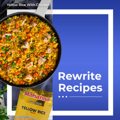 RiceSelect Mahatma rice cooking on stovetop with steam and timing benefit