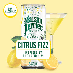Maison Perrier label detail highlighting ingredients and premium collaboration benefit clarity