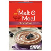 Malt-O-Meal front box showing 28 oz packaging and brand benefits