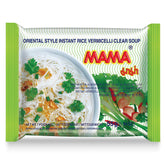 MAMA front packaging showing vermicelli flavor and benefits