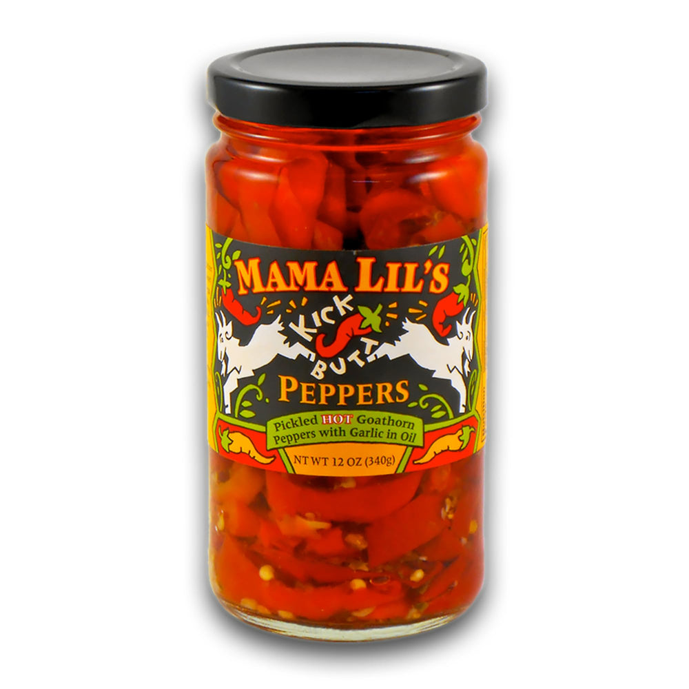 Mama Lil's jar front label showing product and clear oil for easy identification and appeal