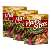 Mama Sita's packet front view showing branding and serving suggestion for easy use