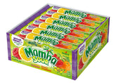 Mamba front packaging showing four sour flavors and pack count, clear product view