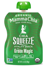 Mamma Chia pouch cap detail highlighting easy-open convenience