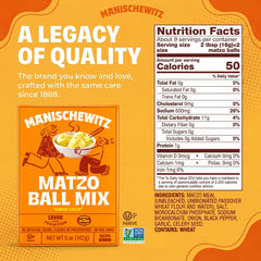 Manischewitz close-up of mix texture for consistent fluffy matzo balls