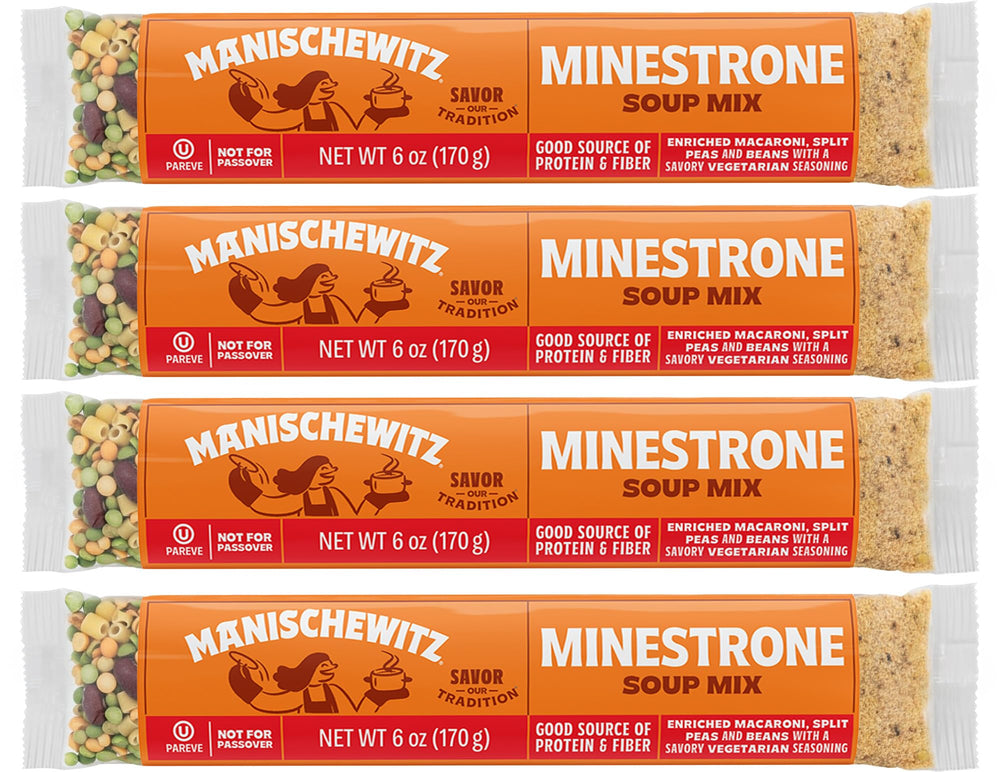 Manischewitz front packaging showing brand and easy-prep benefit