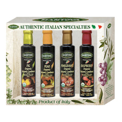 Mantova front packaging showing four flavored bottles and variety
