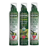 Mantova front packaging spray set showing three 8 fl oz cans and Italian label - convenience