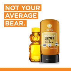Manuka Doctor honey drizzled on toast highlighting rich texture and natural sweetness