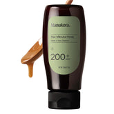 Manukora front of jar showing brand and MGO 200+ for confident selection