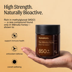 Manukora jar label with QR code displaying traceability and lab verification