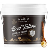 Maple Valley gallon container front label showing brand and product name, clear packaging benefit